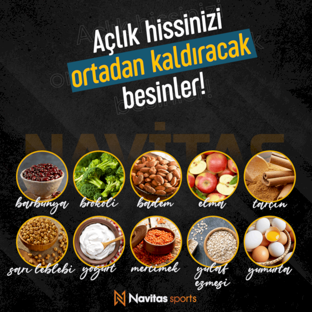 Açlık Hissinizi Ortadan Kaldıracak Besinler !